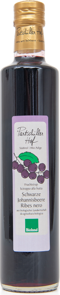Sciroppo di Ribes nero Bio - 0.5l - Partschillerhof