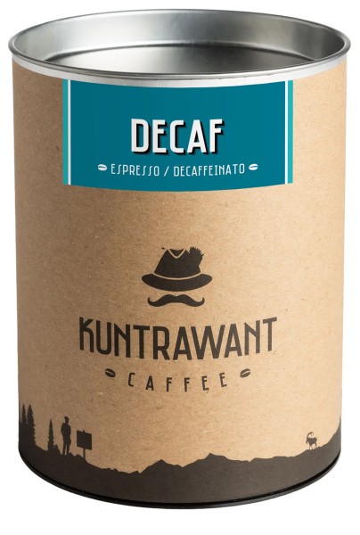 "Decaf" senza caffeina Espresso macinato - 250g - Kuntrawant 