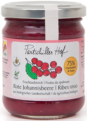 Ribes rosso Bio Composta - 230g - Partschillerhof