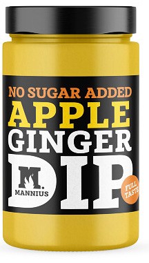 Salsa Apple Ginger NO SUGAR ADDED - 250g - Mannius