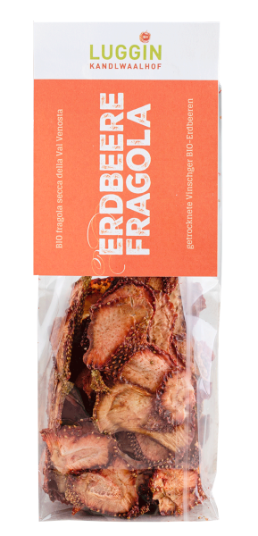 Fragole essiccate venostane Bio - 40g - Luggin
