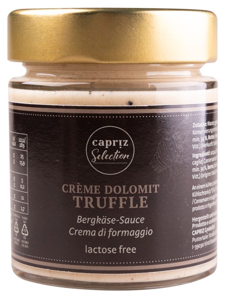 Creme Dolomit tartufo - 140g - Capriz Feinkäserei