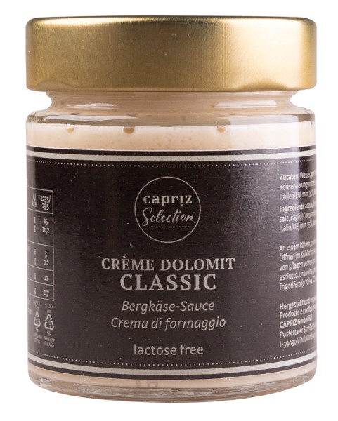 Creme Dolomit Classic - 140g - Capriz Feinkäserei