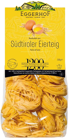 Fettuccine all'uovo - 310g - Eggerhof