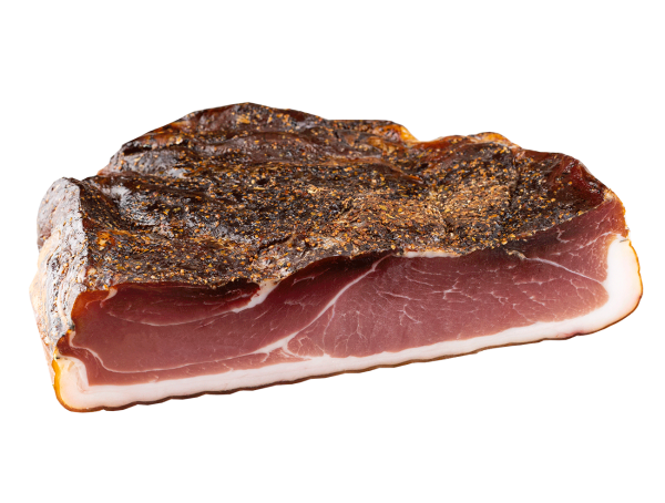 Speck senza nitriti e nitrati mezza baffa - 1.8kg - Dorfmetzgerei Holzner