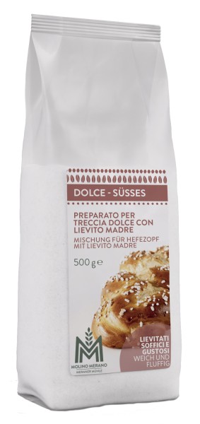 Miscela per treccia dolce - 500g - Meraner Mühle