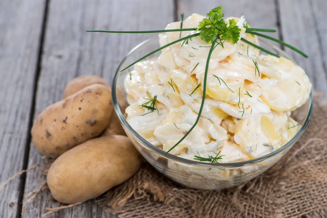 Kartoffelsalat mit Joghurt Rezept I Südtiroler Rezepte bei Pur Südtirol® Kartoffelsalat mit Joghurt Rezept I Südtiroler Rezepte bei Pur Südtirol®