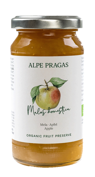 Apfel Bio Fruchtaufstrich - 220g - Alpe Pragas