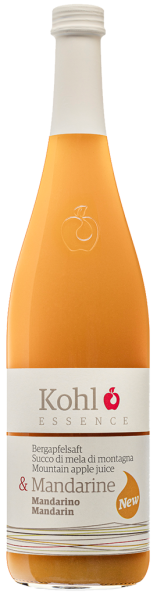 Succo di mela di montagna con mandarino - 0.75l - Kohl Bergapfelsäfte