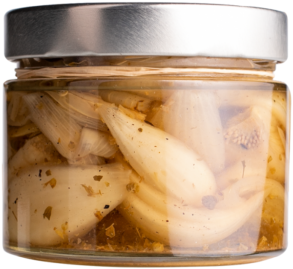 Geröstete Zwiebeln in Essig - 180g - Afingsbruckhof