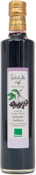 Holunder beerensirup Bio - 0.5l - Partschillerhof