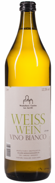 Tafelwein Weiss - 1l - Burggräfler Weinkellerei