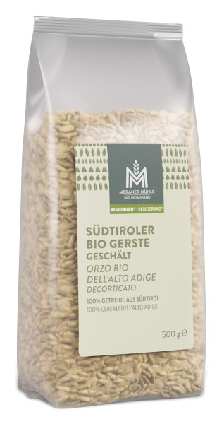 Orzo decorticato Regiograno Bio - 500g - Meraner Mühle