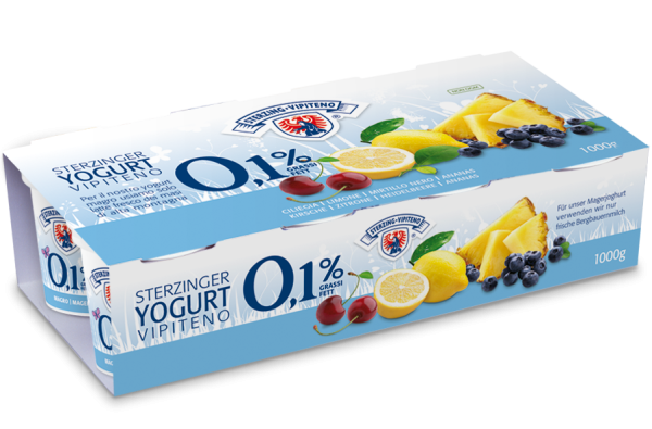 Yogurt magro esotico - 1000g - Milchhof Sterzing