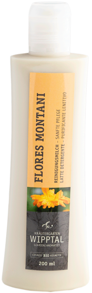 Reinigungsmilch Flores Montani Bio - 200ml - Kräutergarten Wipptal