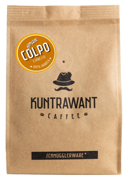 "Gran Colpo" 100% Arabica Espresso chicchi - 400g - Kuntrawant 
