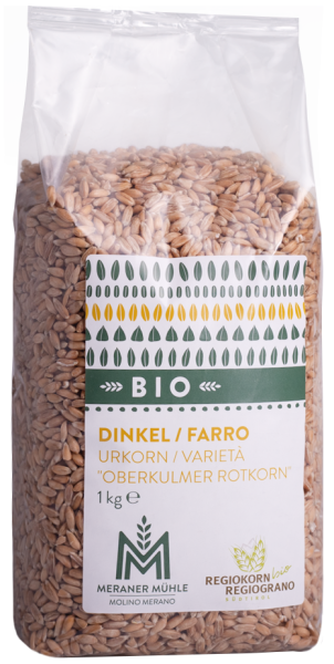 Dinkelkorn Regiokorn Bio - 1kg - Meraner Mühle