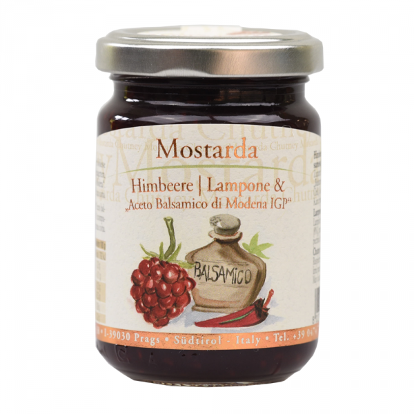 Mostarda Lampone e Aceto balsamico - Alpe Pragas