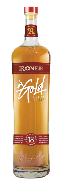 La Gold Riserva Grappa - 0.7l - Brennerei Roner