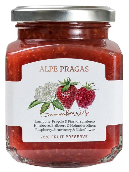 Composta "Summberries" - 335g - Alpe Pragas