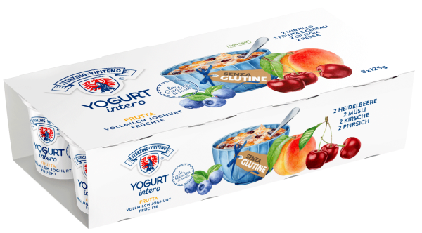 Vollmilchjoghurt Mix Obst & Müsli - 1000g - Milchhof Sterzing