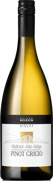 Südtirol Pinot Grigio DOC Screw Cap 2025 - 0.75l - Kellerei Bozen