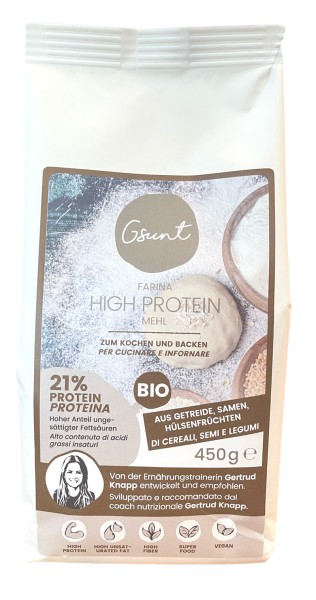 Farina High Protein Bio - 450g - Gsunt