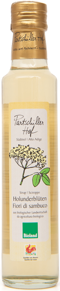 Holunderblütensirup Bio - 250ml - Partschillerhof