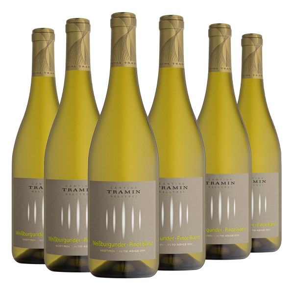 Weinpaket "Weissburgunder" - 6St. - Kellerei Tramin