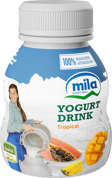 Trinkjoghurt Tropical - 200g - Mila - Bergmilch Südtirol