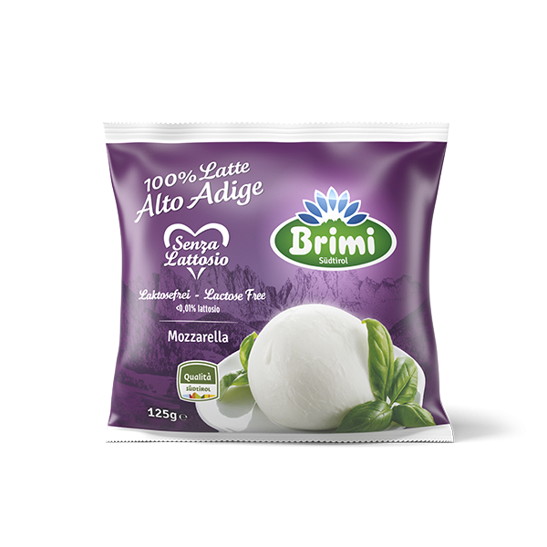Mozzarella Laktosefrei Kugel - 125g - Brimi