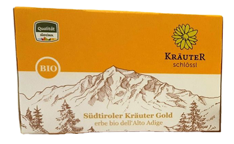 Teebeutel "Kräutergold" - 16.5g - Südtiroler Kräuterschlössl