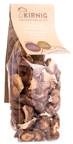 Getrocknete Shitake Pilze Bio - 50g - Kirnig