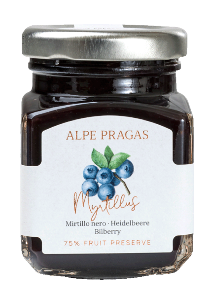 Mirtilli neri Composta - 110g - Alpe Pragas