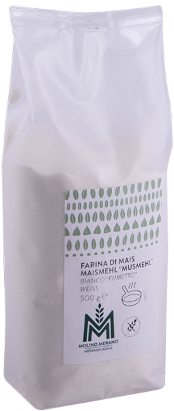 Maismehl weiß glutenfrei - 500g - Meraner Mühle