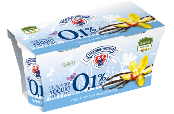 Vanille Magerjoghurt - 250g - Milchhof Sterzing