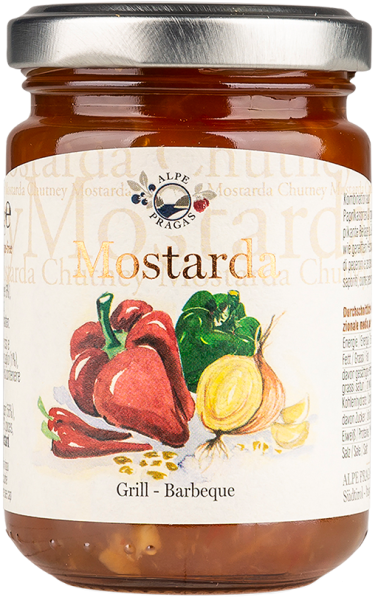 Chutney Grill Barbeque - 340g - Alpe Pragas