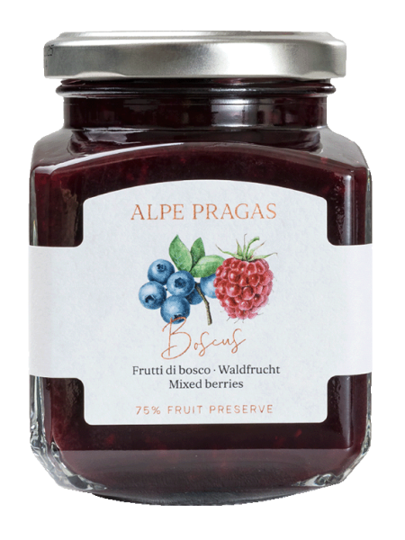 Waldfrüchte Fruchtaufstrich - 335g - Alpe Pragas