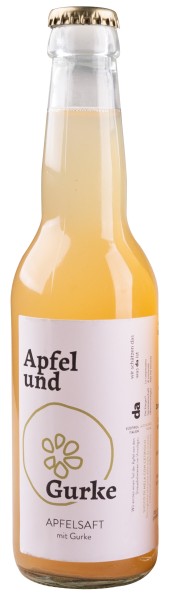 Apfelsaft mit Gurke - 330ml - Sennerei Prad