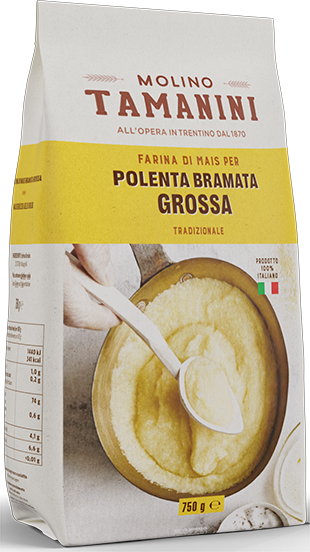 Farina di mais per polenta grossa - 750g - Meraner Mühle