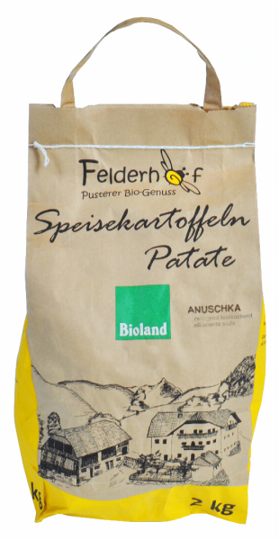 Speisekartoffeln Anuschka BIO - 2kg - Felderhof 