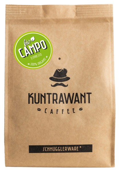 "Bio Campo" 90% Arabica 10% Robusta Espresso chicchi - 400g - Kuntrawant 