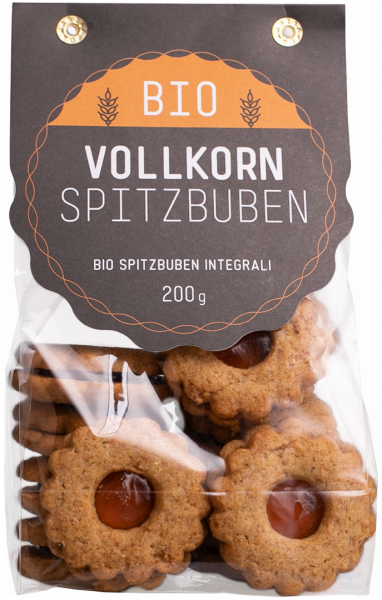 Biscotti Spitzbuben integrali Bio - 200g - Bäckerei Schuster 