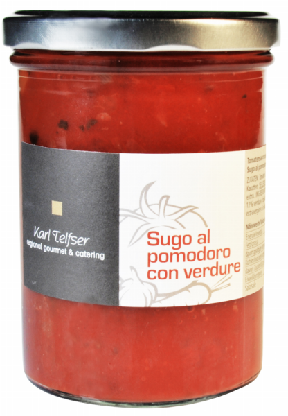 Polpa di pomodoro con verdure - 400g - Karl Telfser