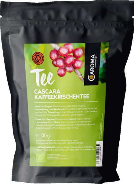 Tee Cascara Kaffeekirschentee Bio - 100g - Caroma Kaffee