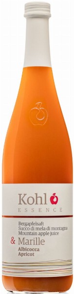 Bergapfelsaft mit Marille - 0.75l - Kohl Bergapfelsäfte
