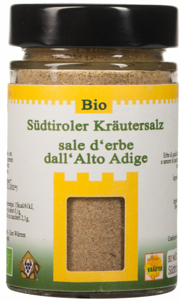 Südtiroler Kräutersalz Bio - 180g - Südtiroler Kräuterschlössl