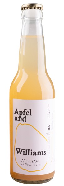 Apfelsaft mit Williams Birne - 330ml - Sennerei Prad