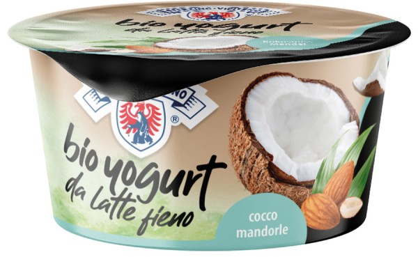 Kokos Mandel Vollmilchjoghurt aus Heumilch bio - 170g - Milchhof Sterzing