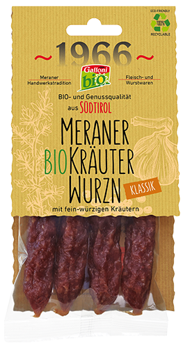 Kräuterwurzen klassisch Bio - 100g - Galloni Metzgerei